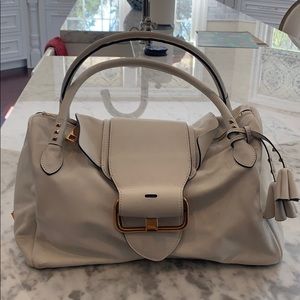 Mark Jacobs white leather bag